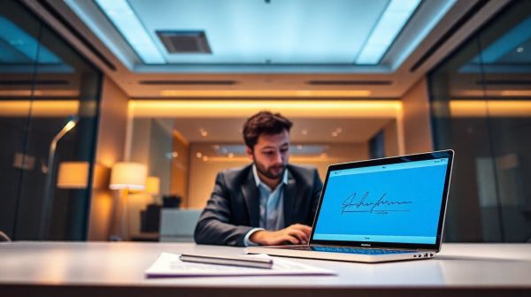 Les atouts d'un logiciel de signature électronique pour entreprises